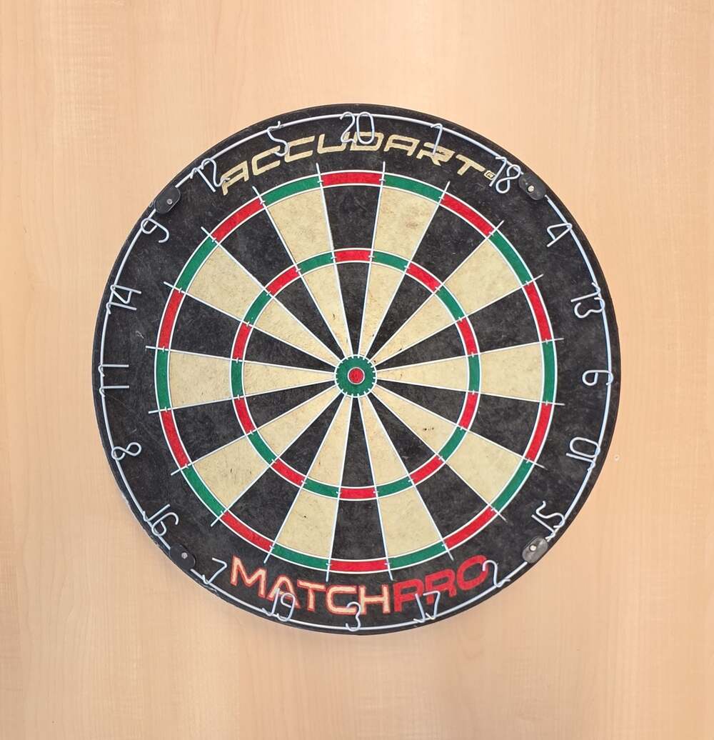 Accudart MatchPro Bristle Heavy Thick 9 lb professional Games Dartboard